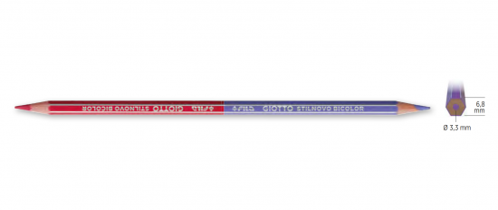 Набор цветных карандашей "Stilnovo Bicolor", 18 шт, 36 цв